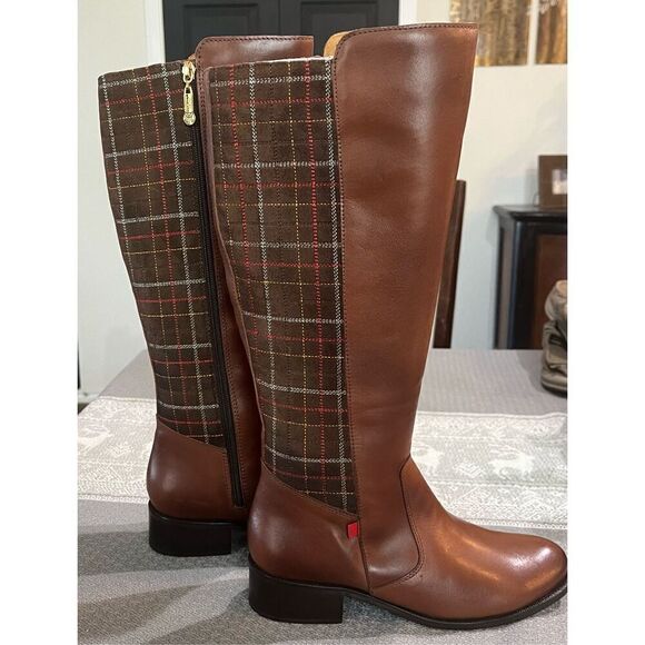 Marc Joseph New York Women's Leather Luxury High Top Riding Boot - Picture 2 of 9